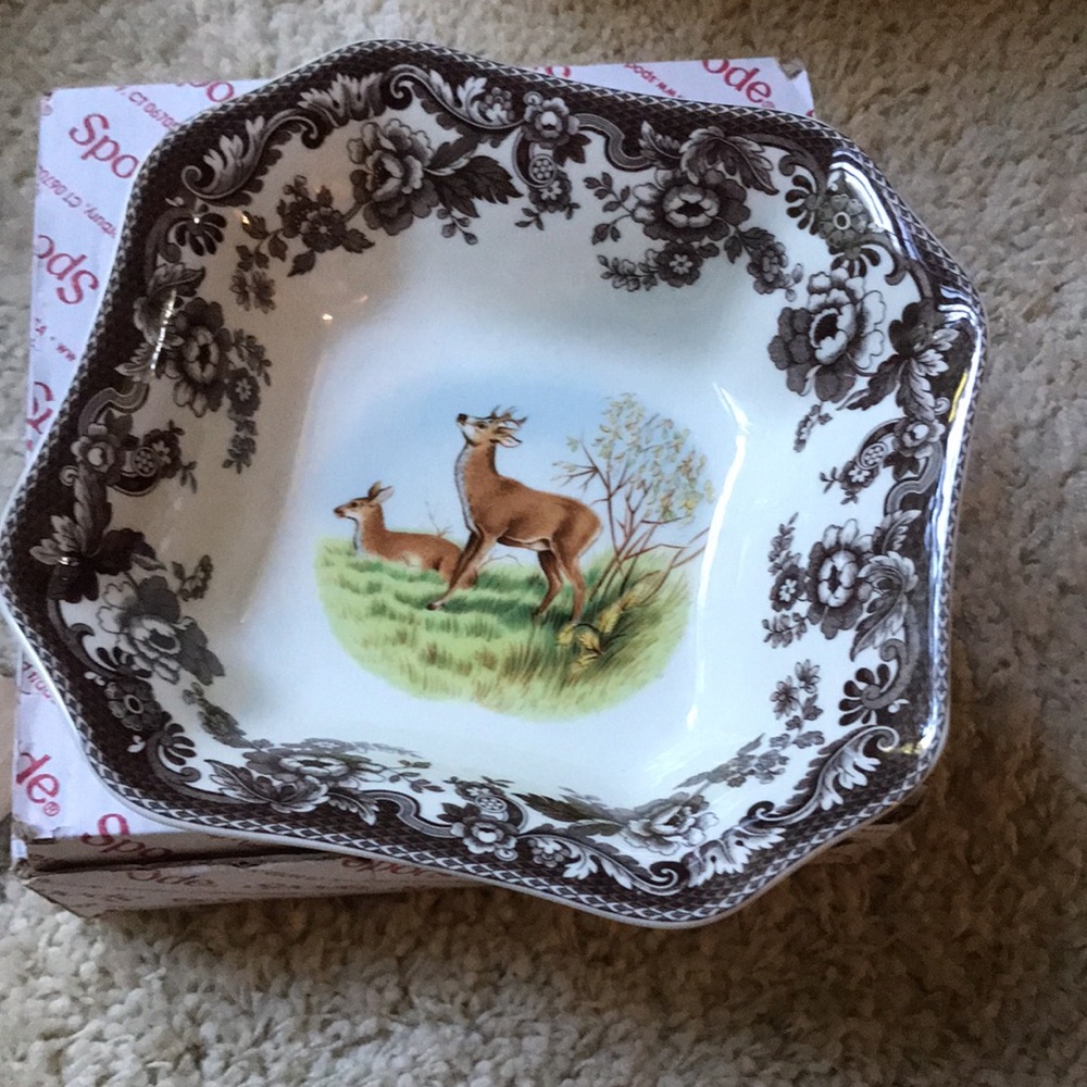 Spode Woodland Square Salad